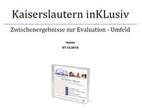 Ergebnisse Befragung Umfeld
